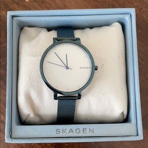 Skagen Women's Signature Steel Mesh Watch - Blue